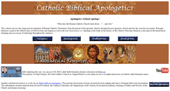 Desktop Screenshot of catholicapologetics.org